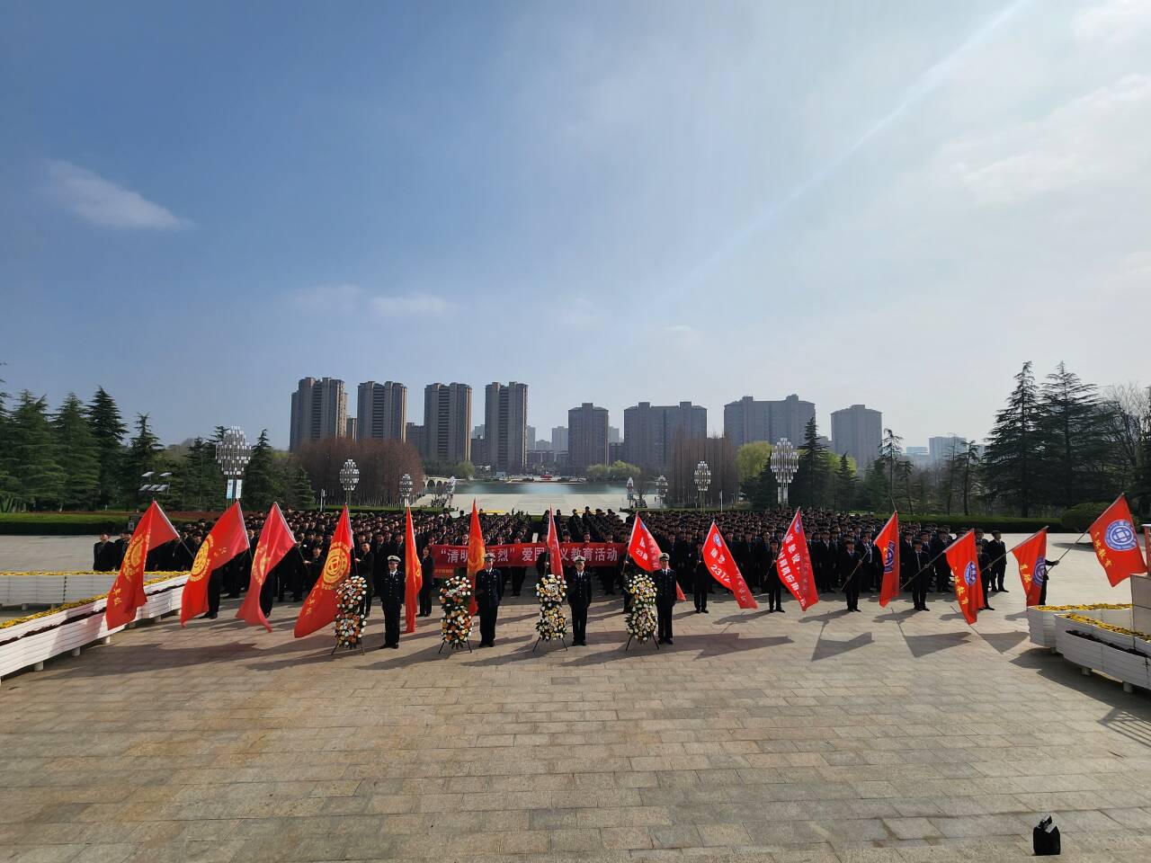 宿迁职业技术学院“缅怀革命烈士，弘扬爱国主义精神”清明祭扫主题活动